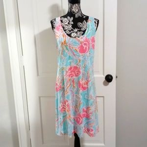 🪼 Lilly Pulitzer Jellies Be Jammin’ Cordon Dress, size large 🪼